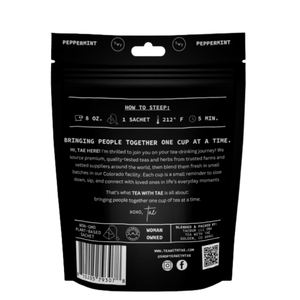Peppermint Hot Tea Pouch