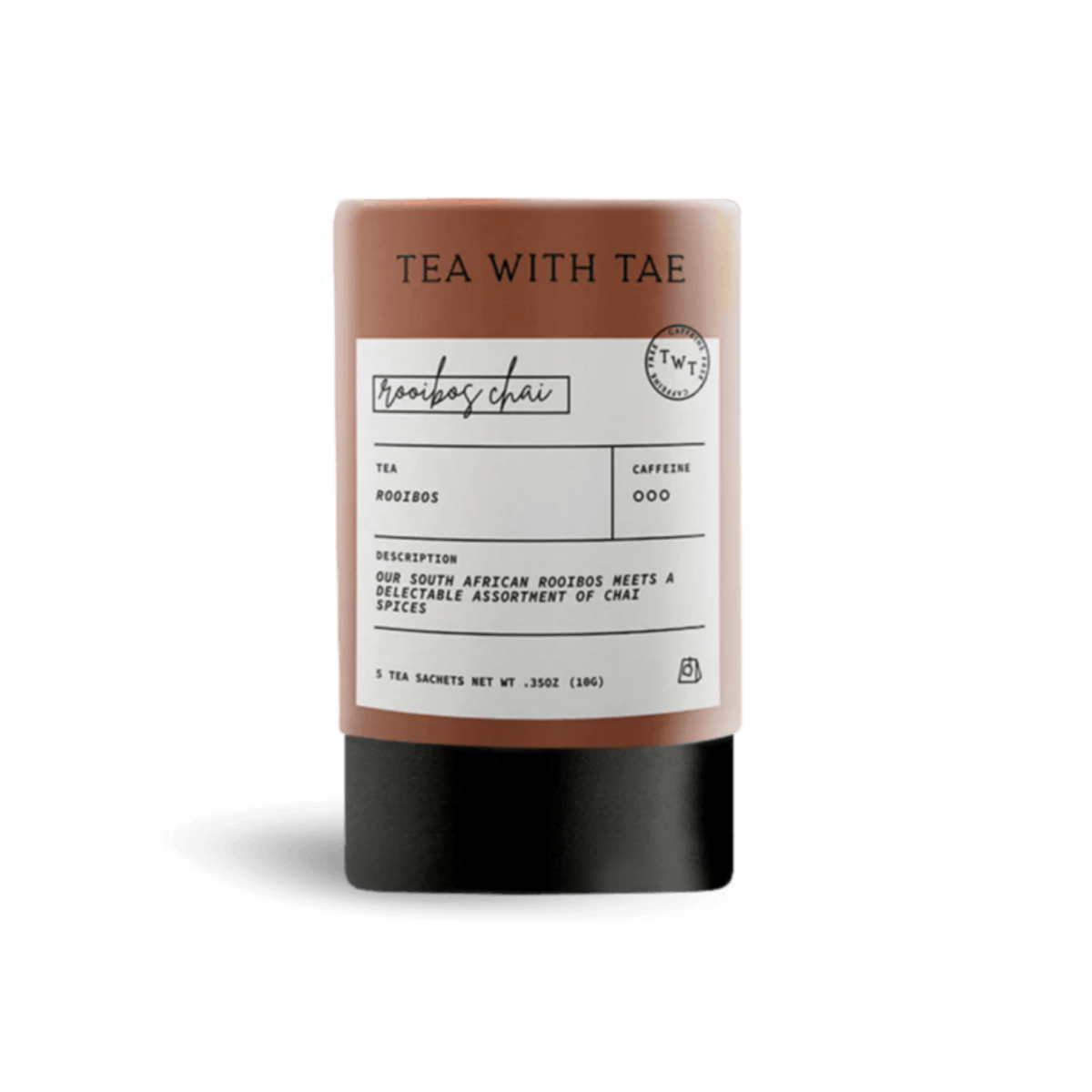 Rooibos Chai Mini Tea Tube (5 tea bags)
