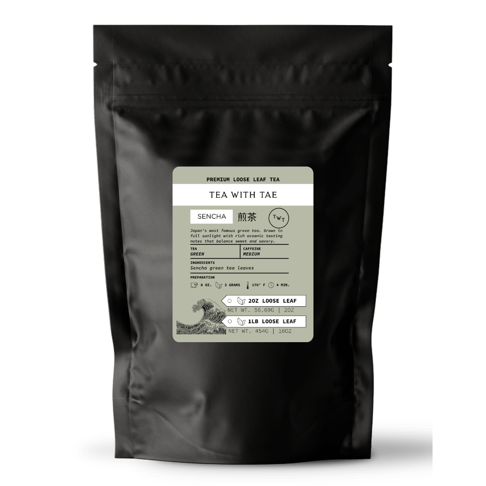 Sencha Green Hot Tea Pouch (2oz. or 1lb.)