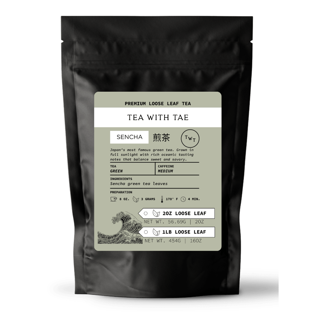 Sencha Green Hot Tea Pouch (2oz. or 1lb.)