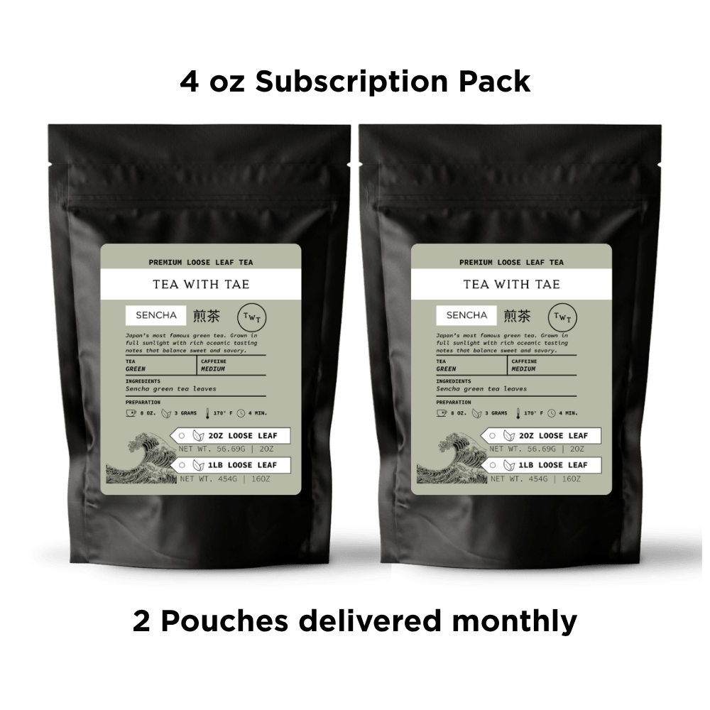 Sencha Green Hot Tea Pouch (2oz. or 1lb.)