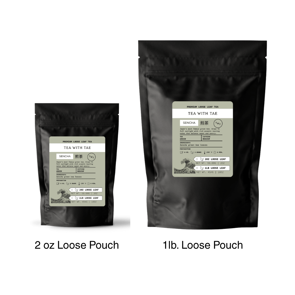 Sencha Green Hot Tea Pouch (2oz. or 1lb.)