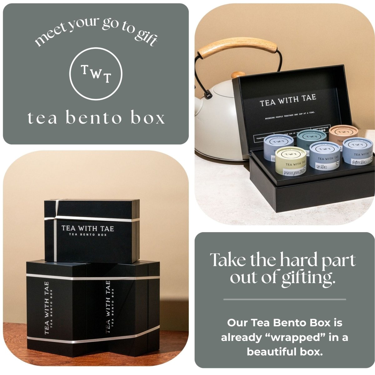 Spring Bestsellers: Tea Bento Box | 6-pack