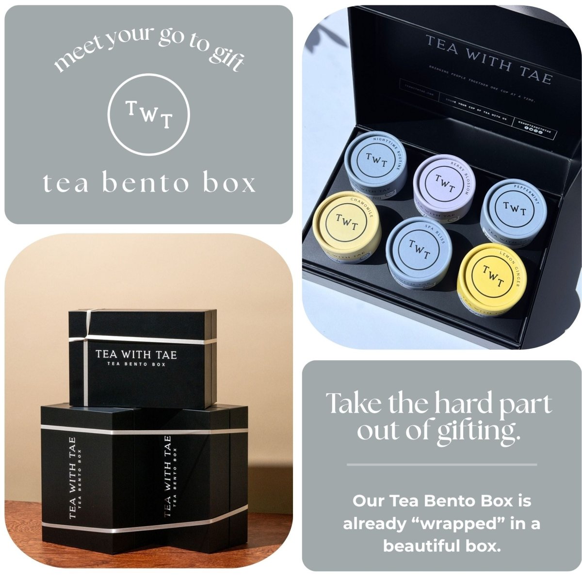 Spring Caffeine Free Tea Bento Box