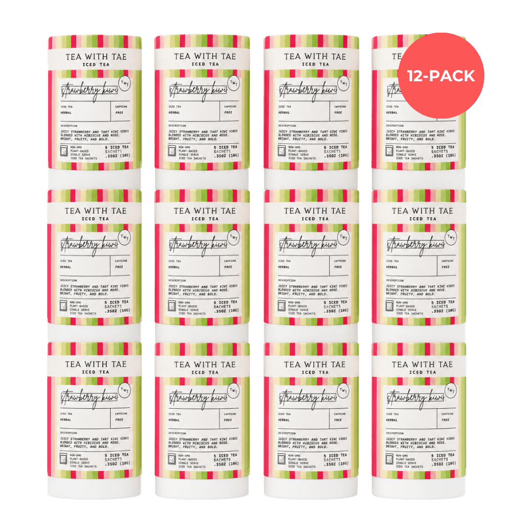 Strawberry Kiwi Iced Mini Tea Tube (5 iced sachets)