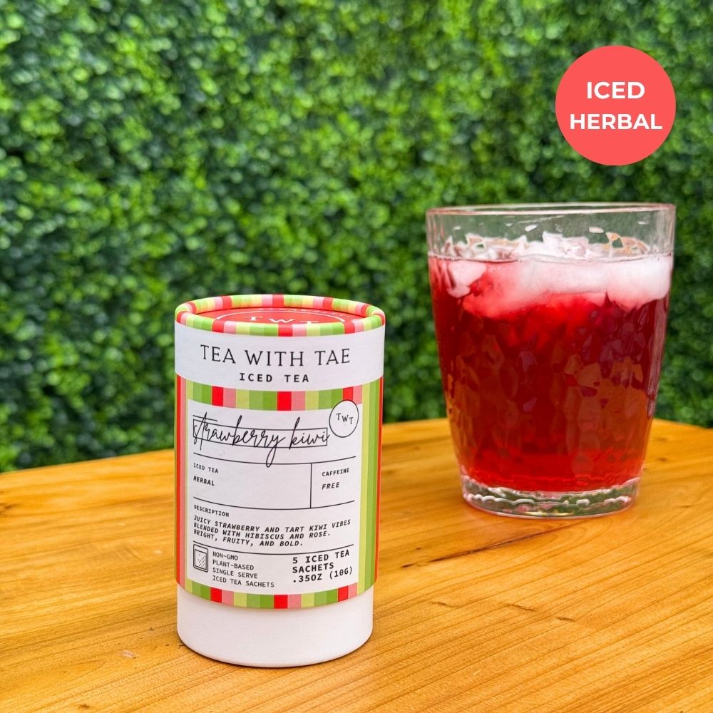 Strawberry Kiwi Iced Mini Tea Tube (5 iced sachets)