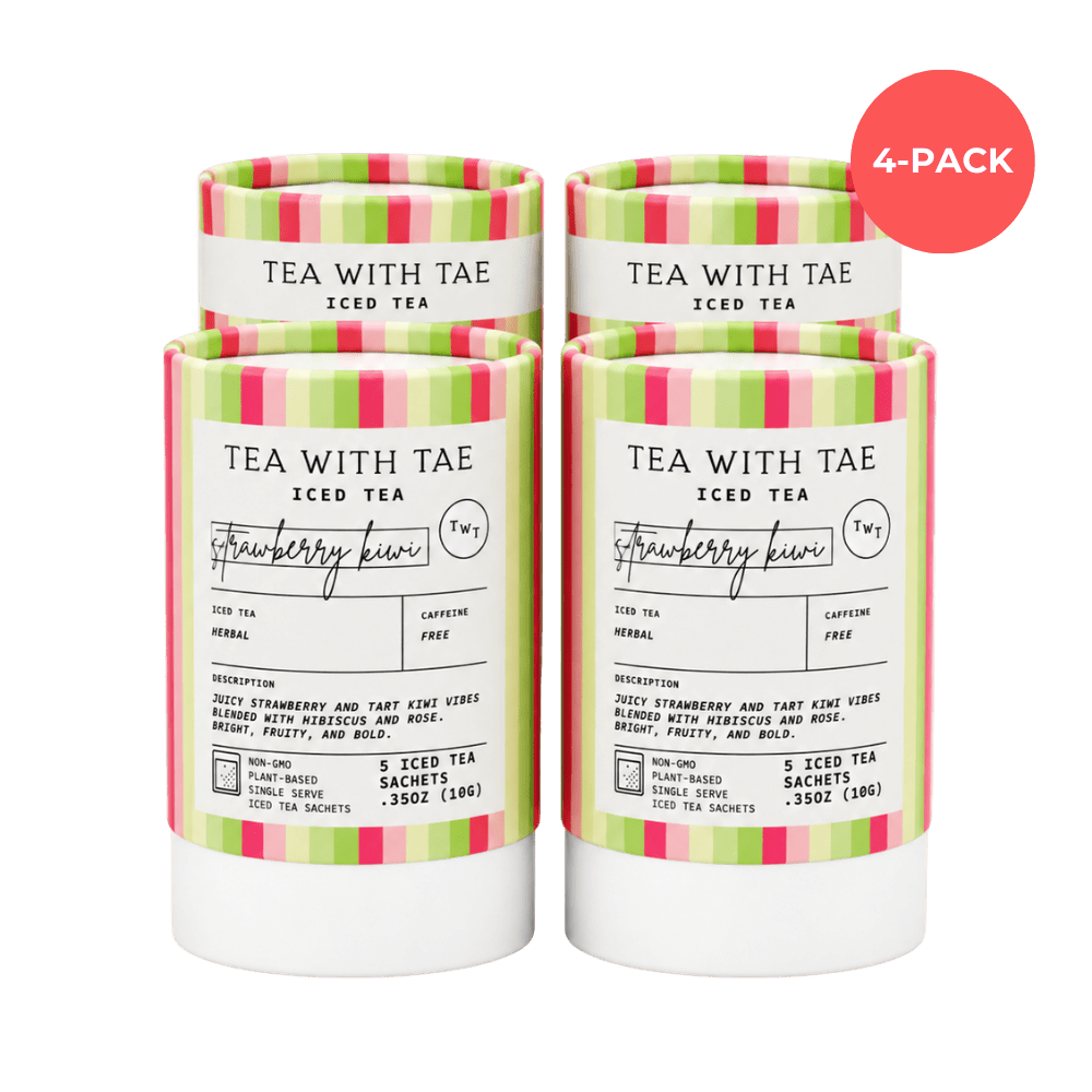 Strawberry Kiwi Iced Mini Tea Tube (5 iced sachets)