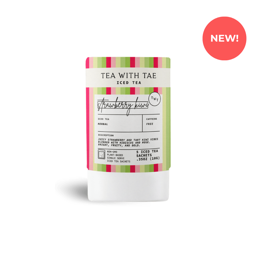 Strawberry Kiwi Iced Mini Tea Tube (5 iced sachets)