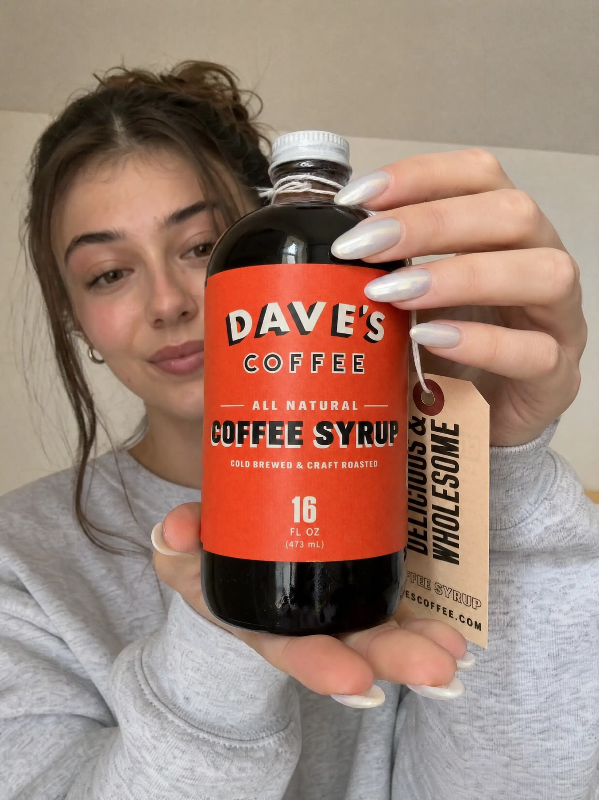 Dave's Original Rhode Island Coffee Milk Syrup (16oz)