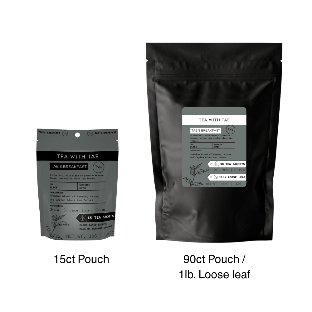 Tae's Breakfast Hot Tea Pouch