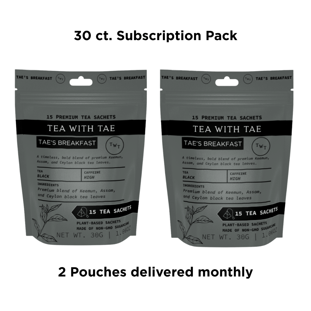Tae's Breakfast Hot Tea Pouch