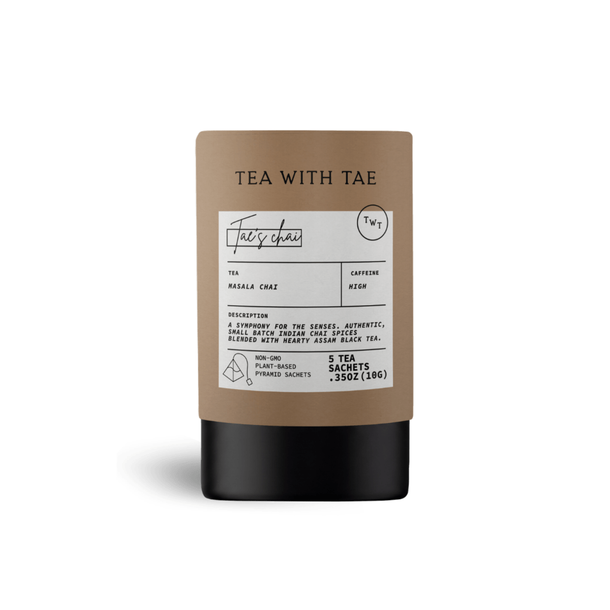 Tae's Chai Mini Tea Tube (5 tea bags)