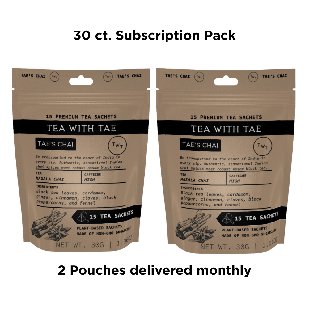 Tae's Chai Hot Tea Pouch