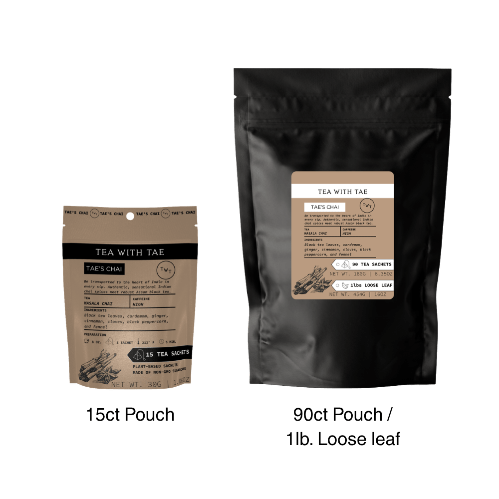 Tae's Chai Hot Tea Pouch