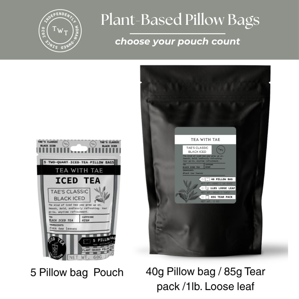 Tae's Classic Black Iced Tea Pouch