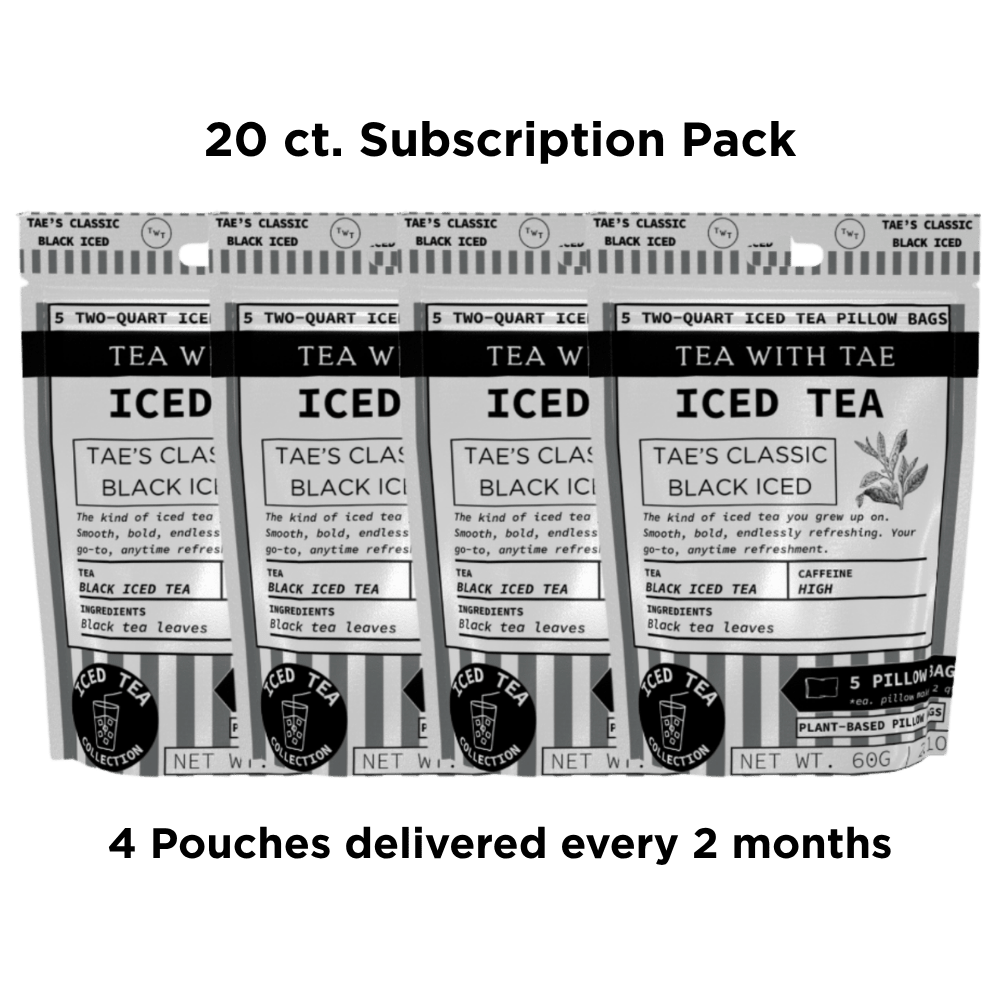 Tae's Classic Black Iced Tea Pouch
