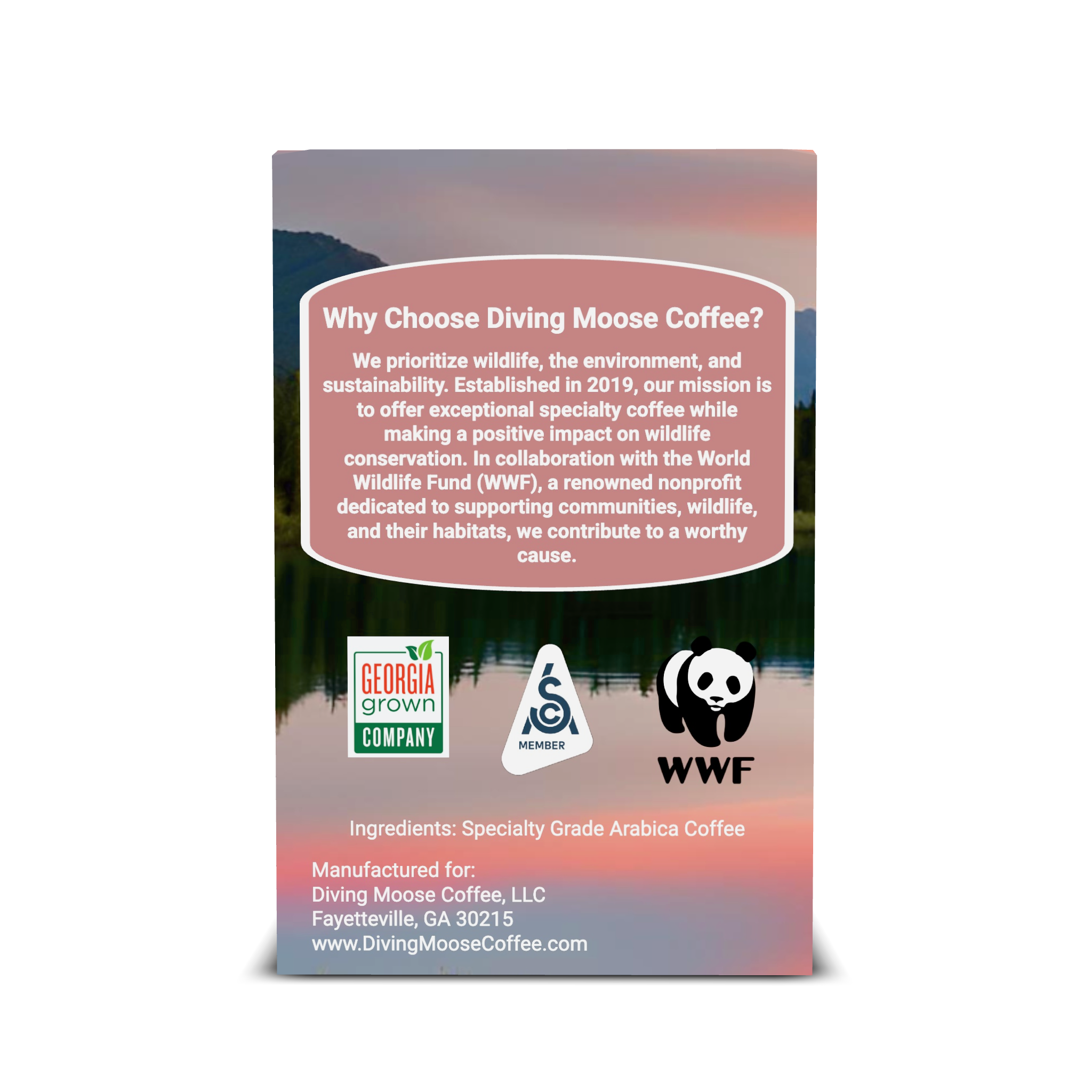 The Kodiak Bear - 12 Single Serve Coffee Pods Dark Roast Blend