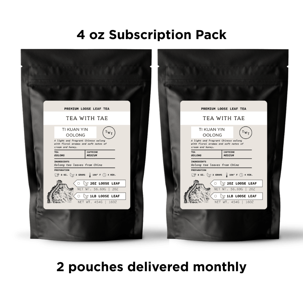 Ti Kuan Yin Oolong Loose Leaf Tea Pouch (2oz. or 1lb.)