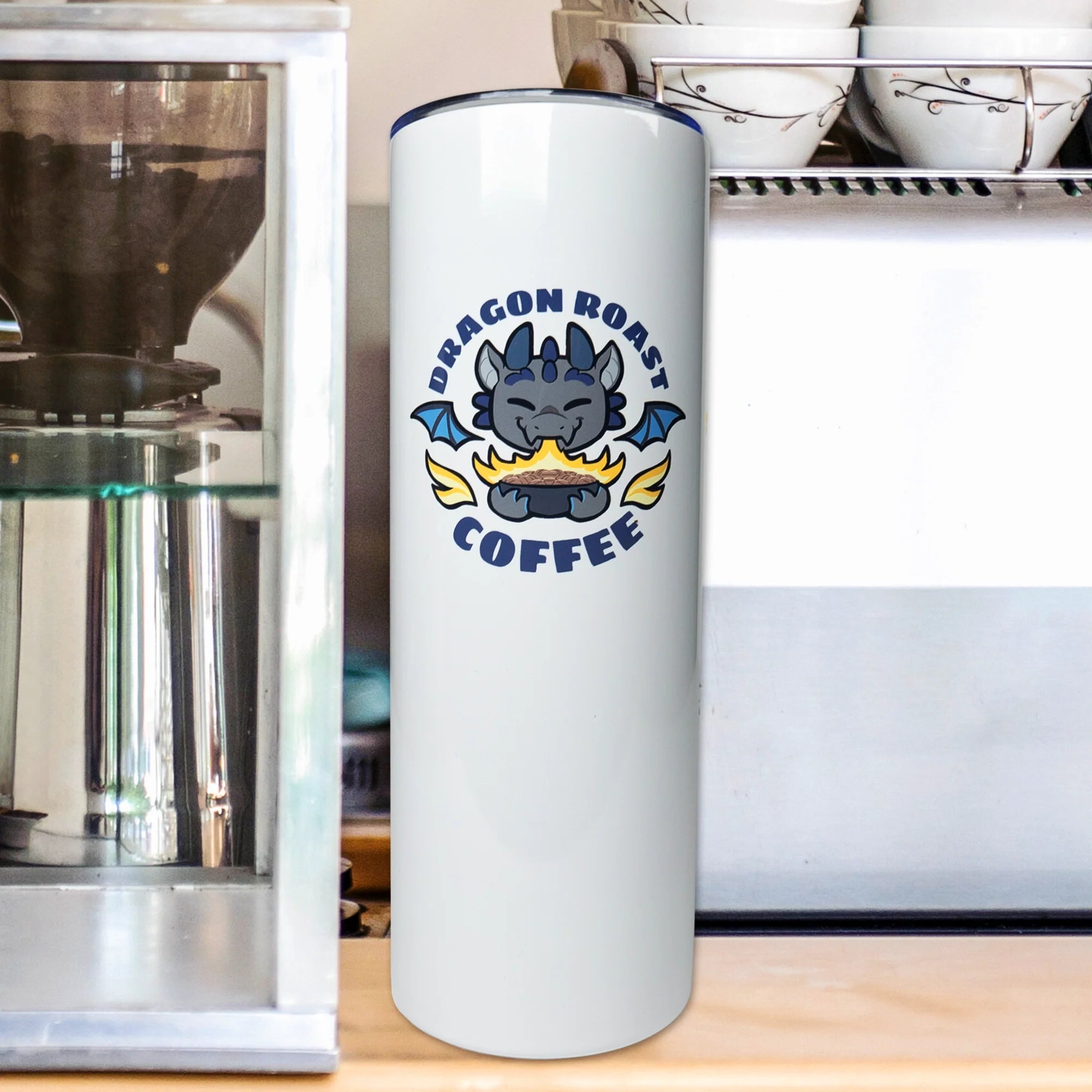 Dragon Roast Logo Tumbler