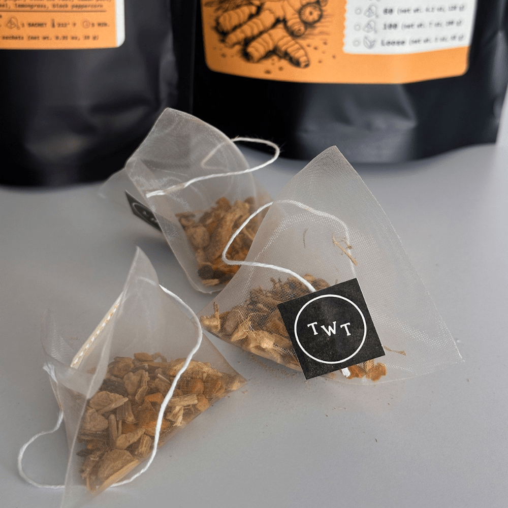 Turmeric Ginger Hot Tea  Pouch