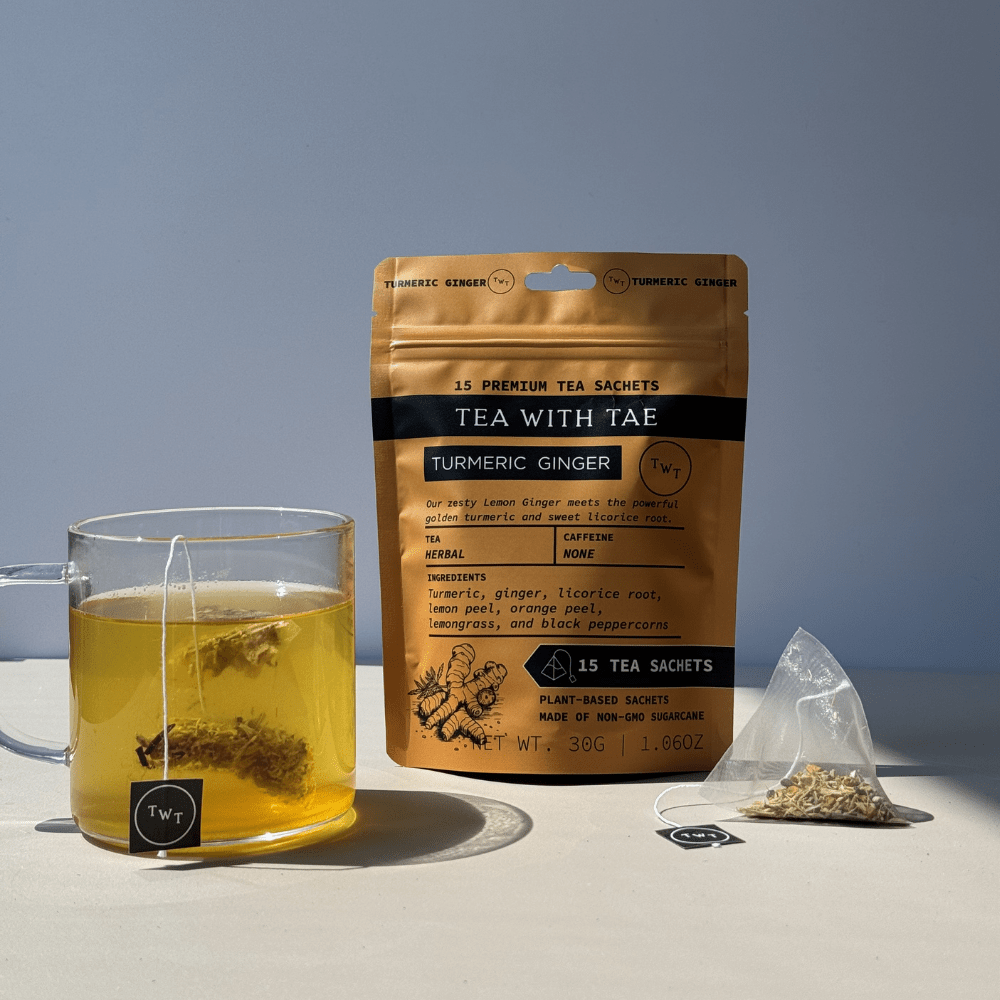 Turmeric Ginger Hot Tea  Pouch