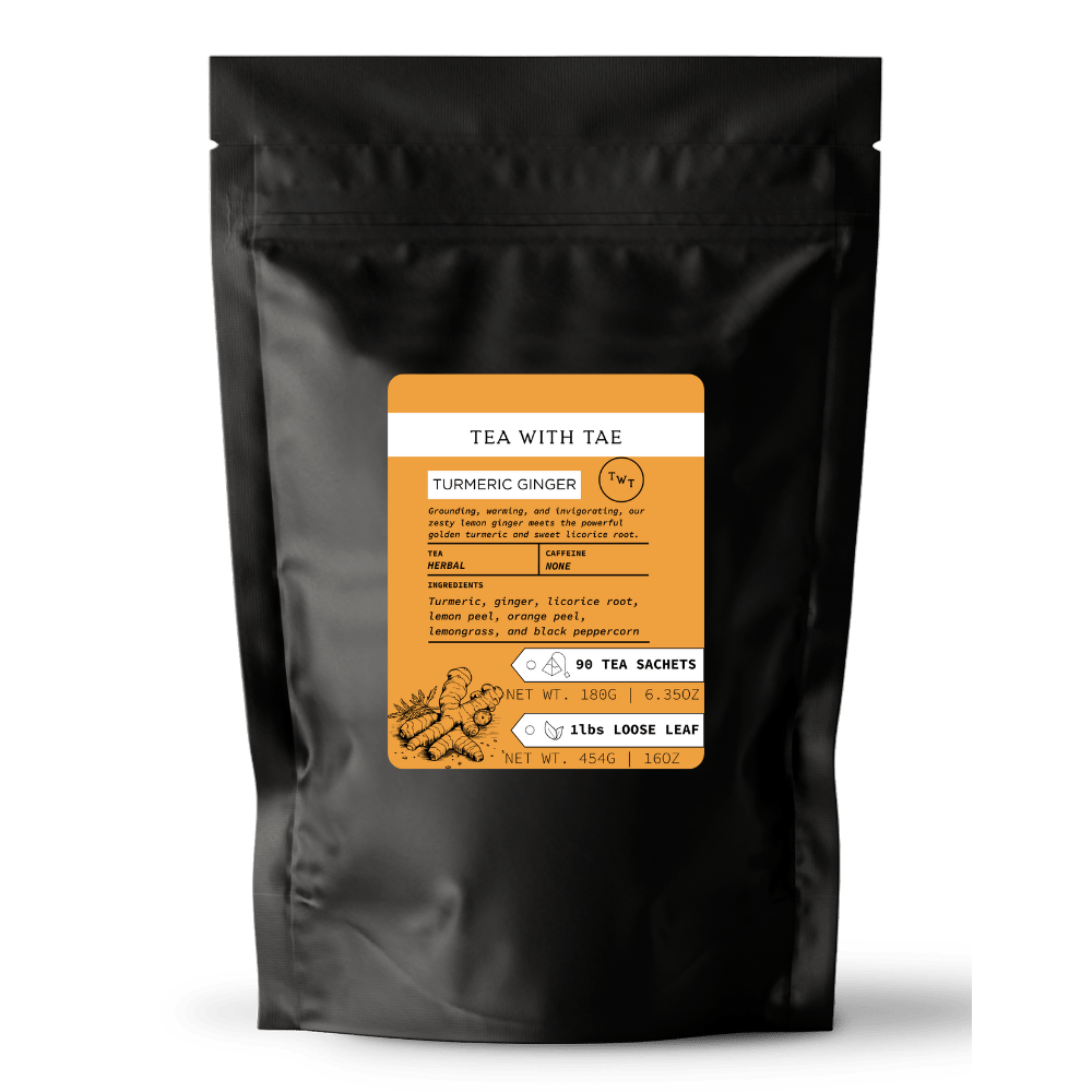 Turmeric Ginger Hot Tea  Pouch