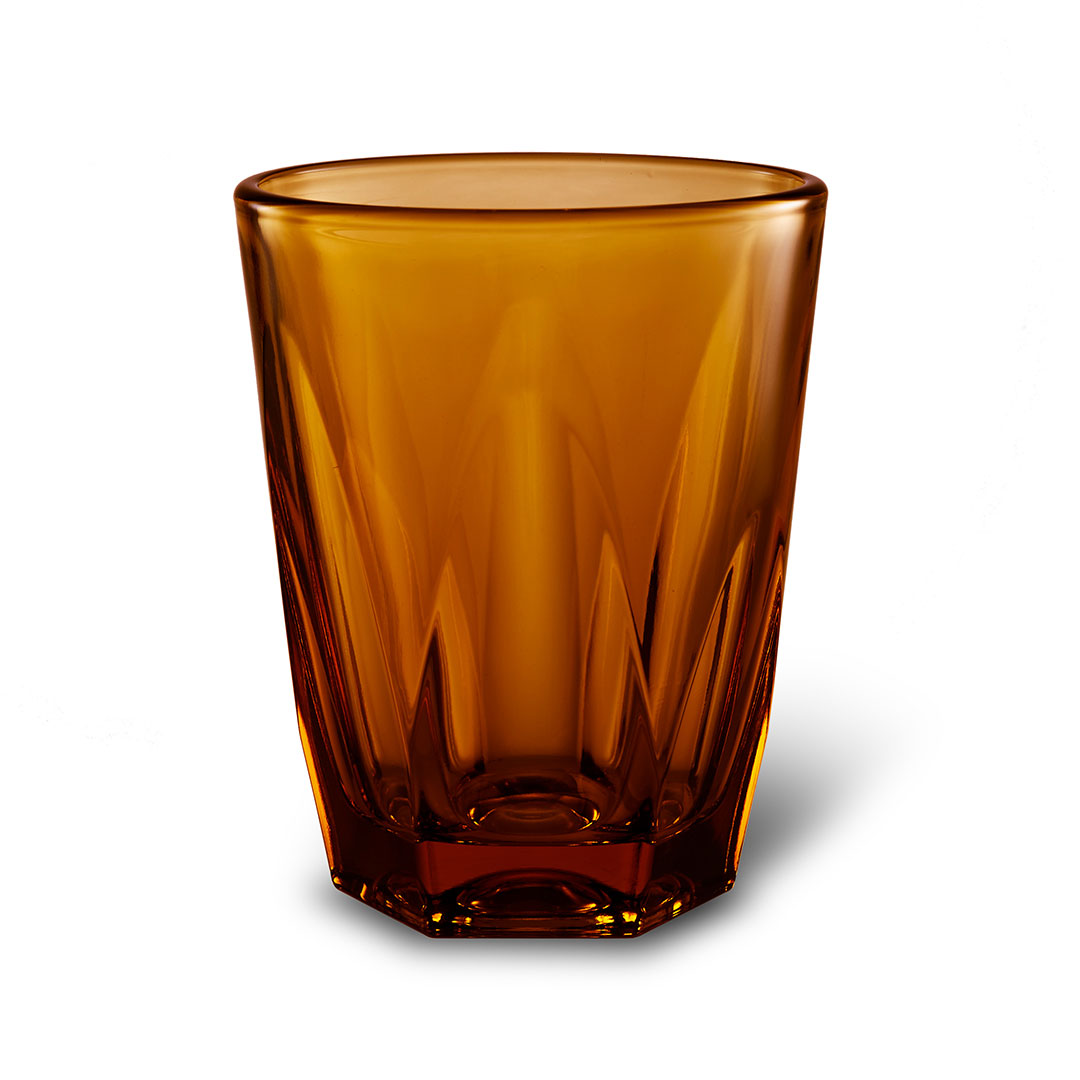 Vero Latte Glass (12oz) - Amber