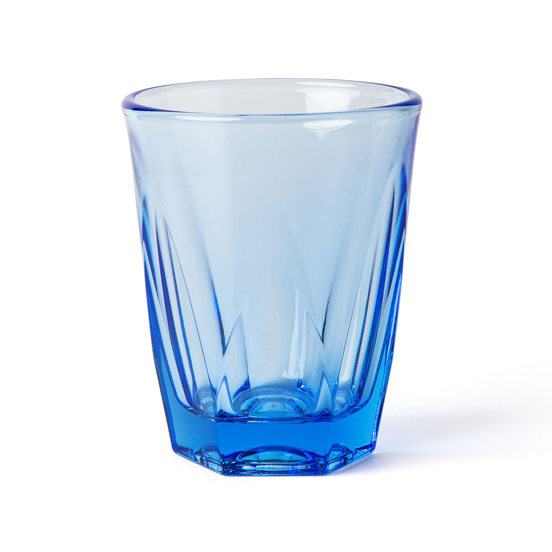 Vero Latte Glass (12oz) - Ocean Blue