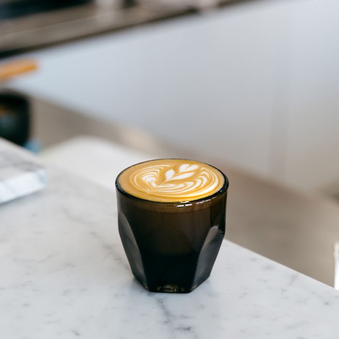 Vero Cortado Glass (4.25oz) - Smoke